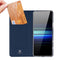Dux Ducis - Pro Serie Slim wallet hoes - Geschikt voor Sony Xperia 5 II - Blauw