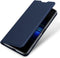 Dux Ducis - Pro Serie Slim wallet hoes - Geschikt voor Sony Xperia 5 II - Blauw