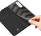 Dux Ducis - Pro Serie Slim wallet hoes - Geschikt voor Sony Xperia 5 II - Zwart