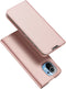 Dux Ducis - Pro Serie Slim wallet hoes - Geschikt voor Xiaomi Mi 11 - Roze Goud