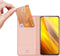 Dux Ducis - Pro Serie Slim wallet hoes - Geschikt voor Xiaomi Poco X3 - Rose Goud