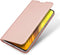 Dux Ducis - Pro Serie Slim wallet hoes - Geschikt voor Xiaomi Poco X3 - Rose Goud