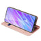 Dux Ducis - pro serie slim wallet hoes - Samsung Galaxy S20 - Rose Goud