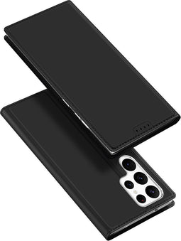 Dux Ducis Skin Pro Book Wallet Case hoesje voor Samsung Galaxy S23 Ultra - Zwart