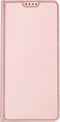 Dux - Ducis - Skin Pro hoesje voor Samsung Galaxy S23+ hoesje met klepkaartportemonnee roze standaard