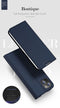 Dux Ducis Skin Pro Series Apple Hoesje geschikt voor iPhone 14 Max - Portemonnee Zwart