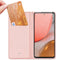 Dux Ducis Skin Pro Series Hoesje Geschikt voor Samsung Galaxy A72 Book Case Roze