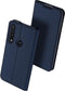 Dux Ducis Skin Pro Series Motorola Moto G8 Plus Flip Hoesje Blauw