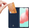 Dux Ducis Skin Pro Series Samsung Galaxy A41 Hoesje Portemonnee Blauw