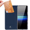 Dux Ducis Skin Pro Series Sony Xperia 5 II Hoesje Blauw