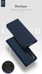 Dux Ducis Skin Pro Series Xiaomi Note 10 Lite Hoesje Portemonnee Blauw