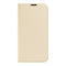 Dux Ducis - Slim bookcase hoes - Geschikt voor iPhone 13 Mini - Goud