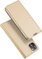 Dux Ducis - Slim bookcase hoes - Geschikt voor iPhone 14+ / 14 Plus - Goud
