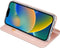Dux Ducis - Slim bookcase hoes - Geschikt voor iPhone 14+ / 14 Plus - Roze