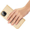 Dux Ducis - Slim bookcase hoes - Geschikt voor iPhone 14+ / 14 Plus - Goud