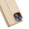 Dux Ducis - Slim bookcase hoes - Geschikt voor iPhone 14 - Goud