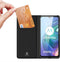 Dux Ducis - Slim bookcase hoes - Geschikt voor Motorola Moto G10 / Moto G30 - Zwart