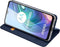 Dux Ducis - Slim bookcase hoes - Geschikt voor Motorola Moto G10 / Moto G30 - Blauw