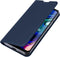 Dux Ducis - Slim bookcase hoes - Geschikt voor Motorola Moto G10 / Moto G30 - Blauw