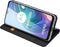 Dux Ducis - Slim bookcase hoes - Geschikt voor Motorola Moto G10 / Moto G30 - Zwart
