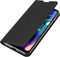 Dux Ducis - Slim bookcase hoes - Geschikt voor Motorola Moto G10 / Moto G30 - Zwart