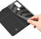 Dux Ducis - Slim bookcase hoes - Geschikt voor Motorola Moto G10 / Moto G30 - Zwart
