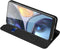 Dux Ducis - Slim bookcase hoes - Geschikt voor Motorola Moto G200 - Zwart