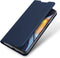 Dux Ducis - Slim bookcase hoes - Geschikt voor Motorola Moto G200 - Blauw