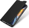 Dux Ducis - Slim bookcase hoes - Geschikt voor Motorola Moto G22 - Zwart