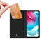 Dux Ducis - Slim bookcase hoes - Geschikt voor Motorola Moto G60S - Zwart