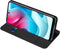 Dux Ducis - Slim bookcase hoes - Geschikt voor Motorola Moto G60S - Zwart