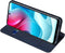 Dux Ducis - Slim bookcase hoes - Geschikt voor Motorola Moto G60S - Blauw