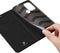 Dux Ducis - Slim bookcase hoes - Geschikt voor Motorola Moto G60S - Zwart