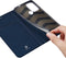 Dux Ducis - Slim bookcase hoes - Geschikt voor Motorola Moto G60S - Blauw