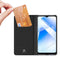 Dux Ducis - Slim bookcase hoes - Geschikt voor Oppo A16 - Zwart