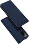 Dux Ducis - Slim bookcase hoes - Geschikt voor Samsung Galaxy A02s - Blauw