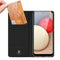Dux Ducis - Slim bookcase hoes - Geschikt voor Samsung Galaxy A02s - Zwart