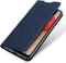 Dux Ducis - Slim bookcase hoes - Geschikt voor Samsung Galaxy A02s - Blauw