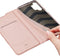 Dux Ducis - Slim bookcase hoes - Geschikt voor Samsung Galaxy A13 4G - Rose Goud