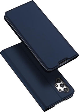 Dux Ducis - Slim bookcase hoes - Geschikt voor Samsung Galaxy A32 4G - Blauw