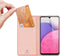 Dux Ducis - Slim bookcase hoes - Geschikt voor Samsung Galaxy A33 5G - Rose Goud