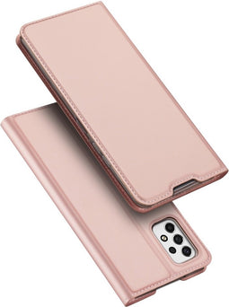 Dux Ducis - Slim bookcase hoes - Geschikt voor Samsung Galaxy A53 5G - Rose Goud