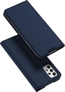Dux Ducis - Slim bookcase hoes - Geschikt voor Samsung Galaxy A53 5G - Blauw