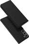 Dux Ducis - Slim bookcase hoes - Geschikt voor Samsung Galaxy S21 FE - Zwart