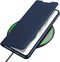 Dux Ducis - Slim bookcase hoes - Geschikt voor Samsung Galaxy S21 FE - Blauw