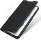 Dux Ducis - Slim bookcase hoes - Geschikt voor Samsung Galaxy S21 FE - Zwart