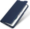 Dux Ducis - Slim bookcase hoes - Geschikt voor Samsung Galaxy S21 FE - Blauw