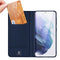 Dux Ducis - Slim bookcase hoes - Geschikt voor Samsung Galaxy S22 Plus / S22+ - Blauw