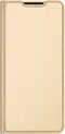 Dux Ducis - Slim bookcase hoes - Geschikt voor Samsung Galaxy S22 Plus / S22+ - Goud