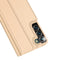Dux Ducis - Slim bookcase hoes - Geschikt voor Samsung Galaxy S22 Plus / S22+ - Goud